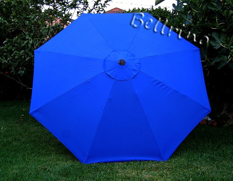 BELLRINO Replacement Royal Blue Umbrella Canopy for 10 ft 8 Ribs - Image 2